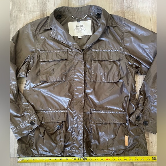 Like New Coach “Getaway” Softshell Jacket Large - Picture 10 of 15